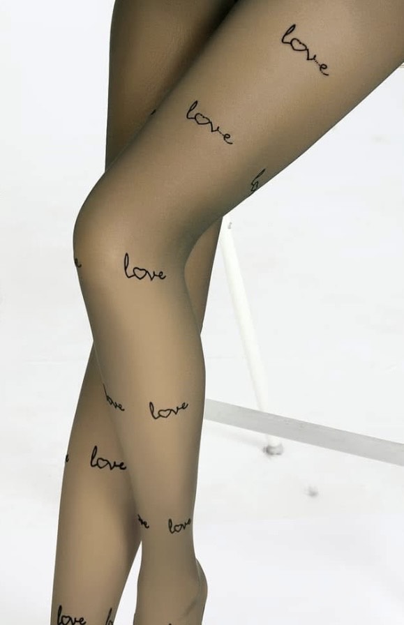 TERMO NOGAVICE LOVE ČRNE